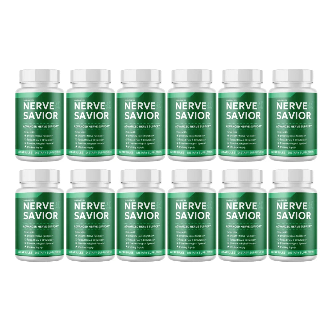 Nerve Savior Advanced Nerve Support Formula - 60 Capsules
