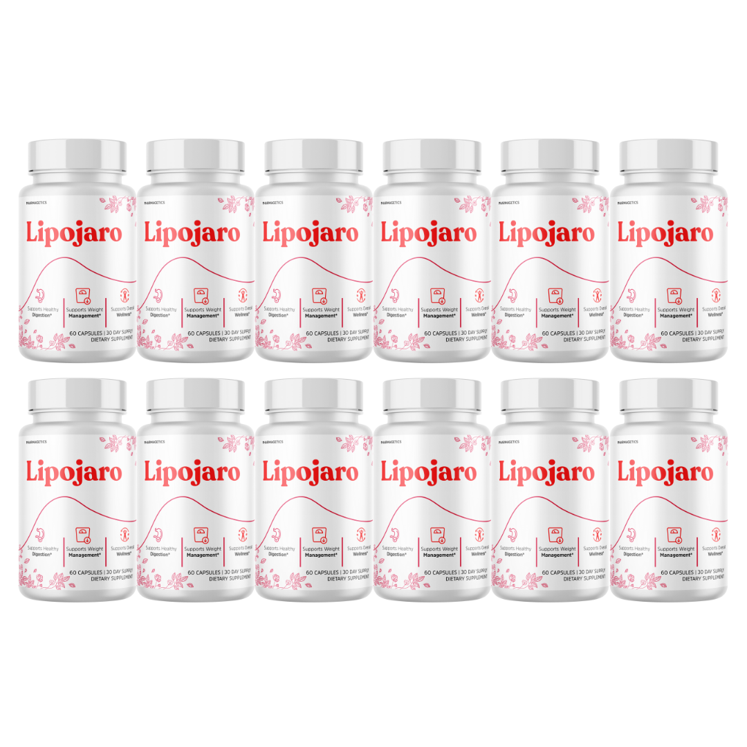 Lipojaro Weight Management Support Supplement 60 Capsules