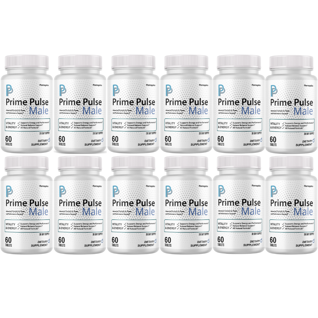 Prime Pulse Male Performance Support Supplement 60 Tablets