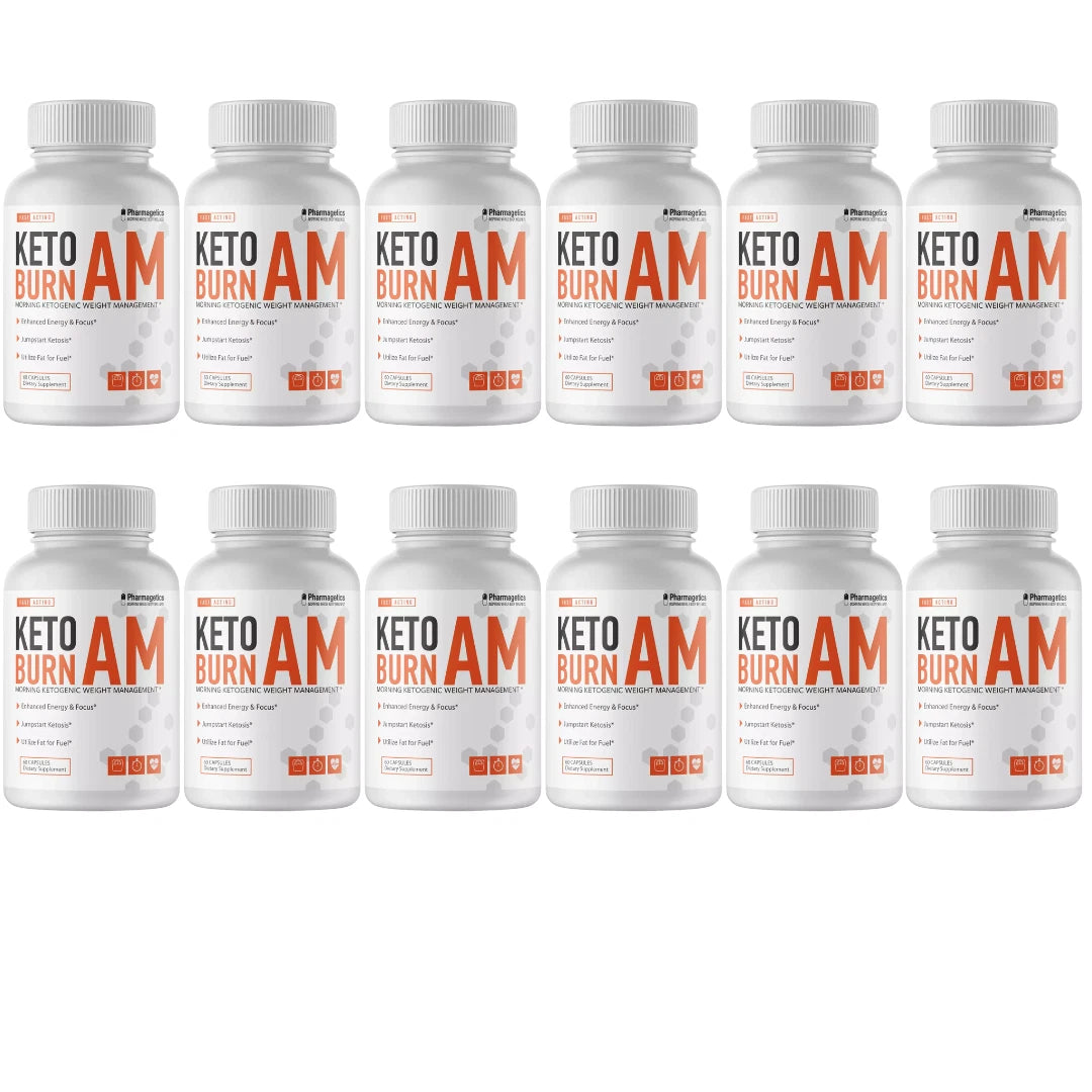 Keto Burn AM Weight Management Support - 60 Capsules