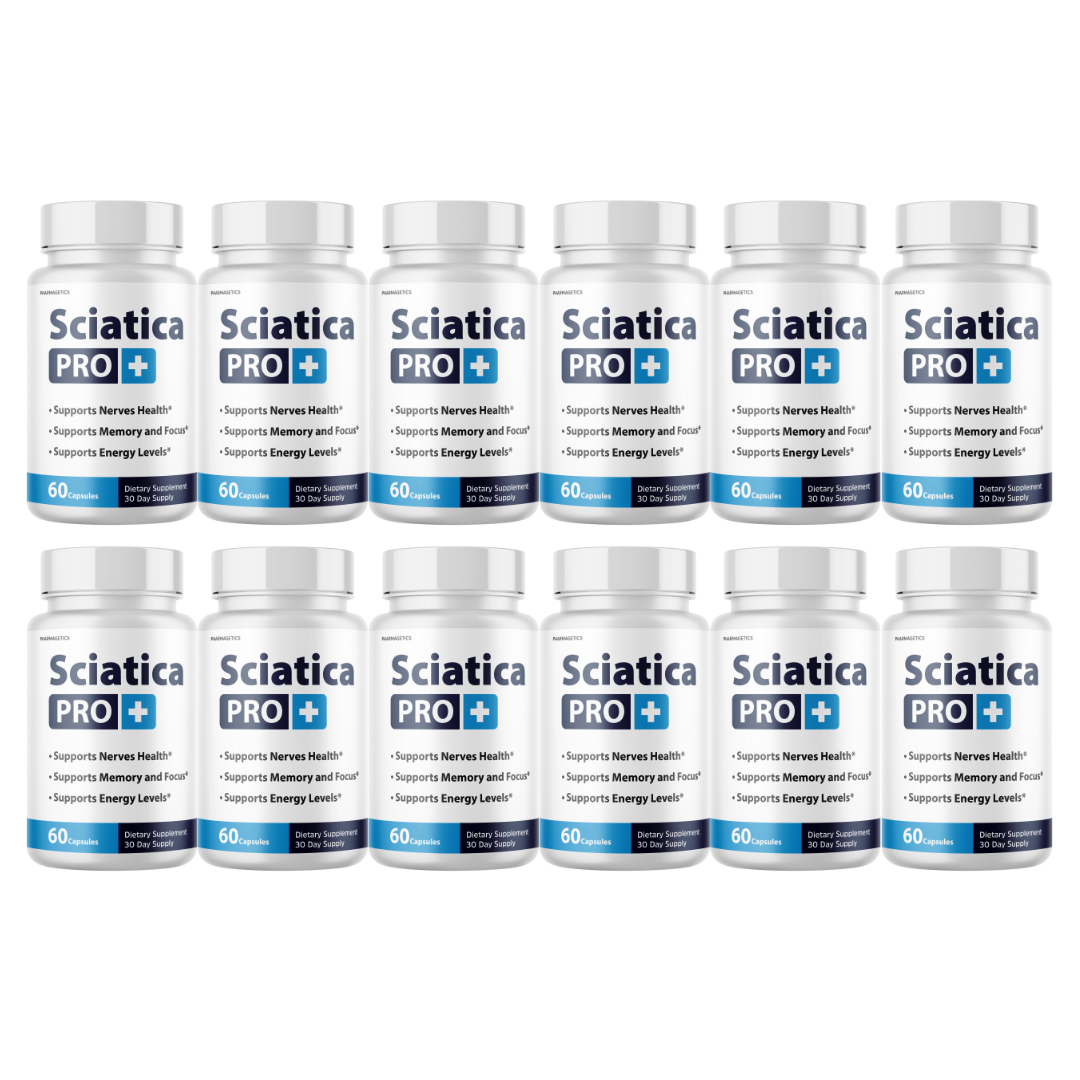 Sciatica Pro Plus Nerve Health Support Supplement 60 Capsules