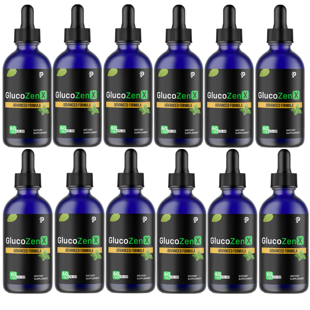 GlucoZen Drops, Support Healthy Blood Levels Formula 60ML