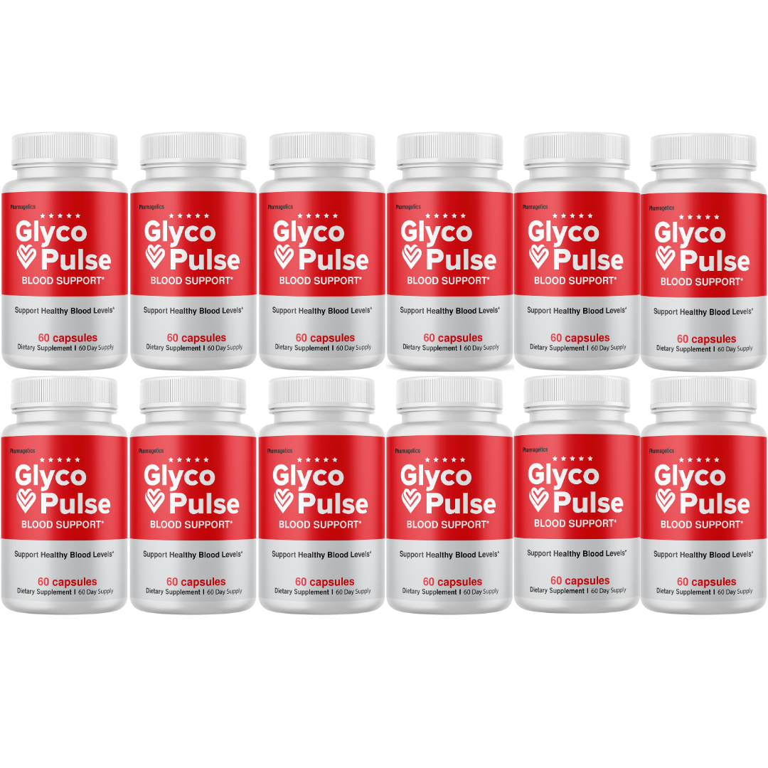 Glyco Pulse Blood Sugar Support Supplement Metabolism & Energy 60 Capsules