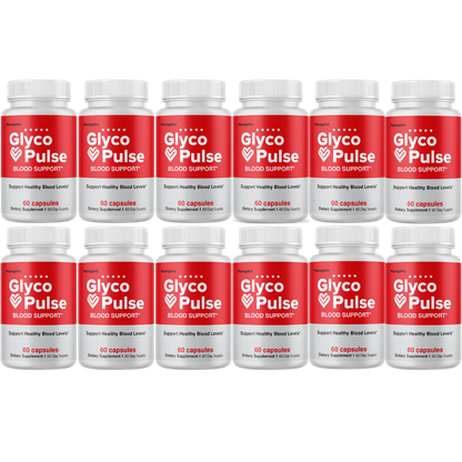 Glyco Pulse Blood Sugar Support Supplement Metabolism & Energy 60 Capsules