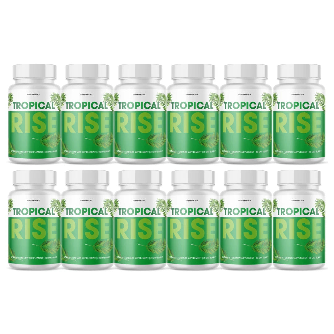 Tropical Rise Male Performance Supplement, Vitality Support 60 Tablets