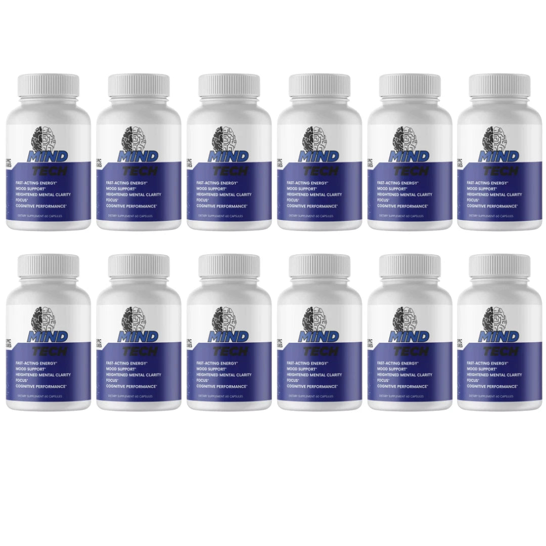 Mind Tech Brain Health Support, Mental Clarity Formula 60 Capsules