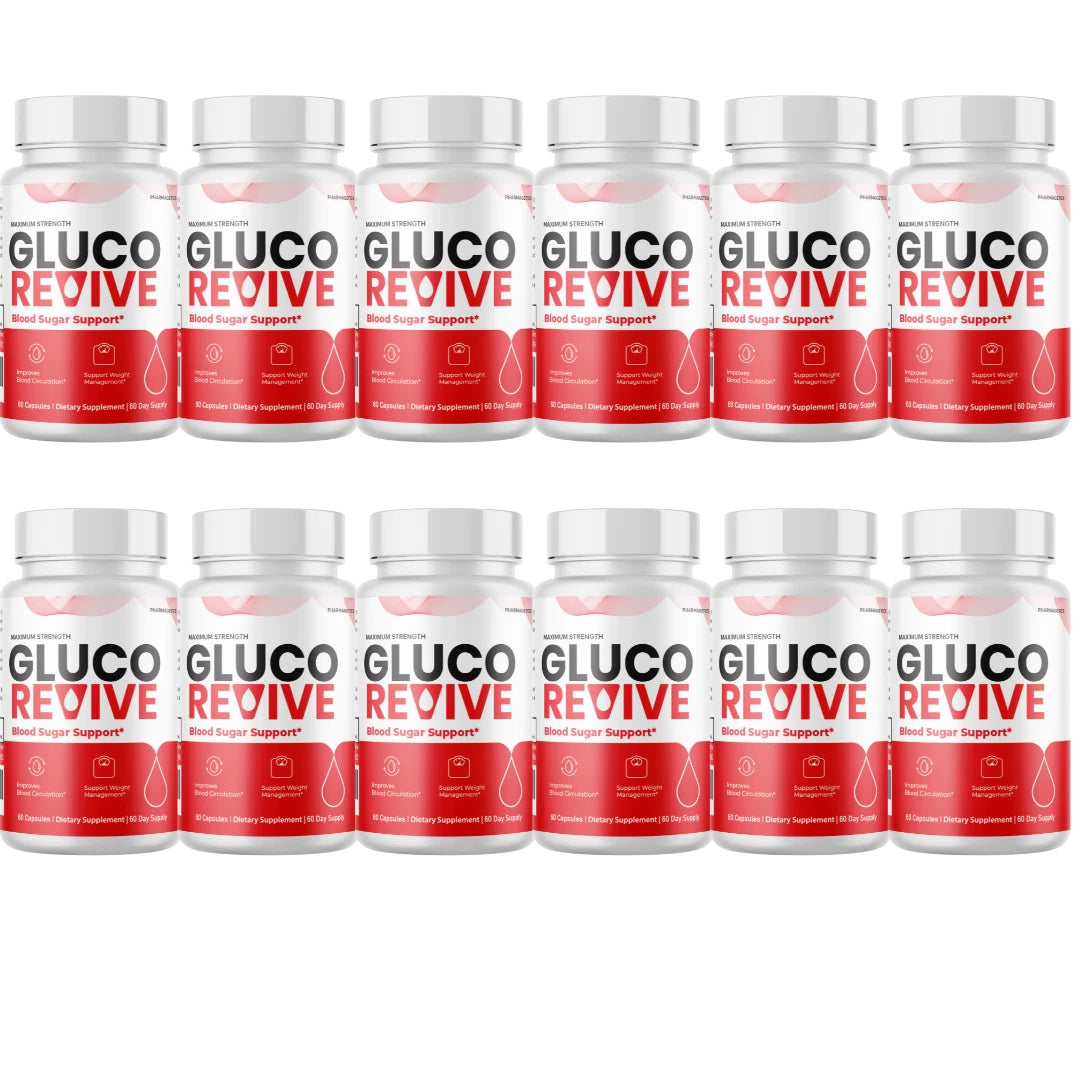 Gluco Revive Blood Sugar Health Support - 60 Capsules