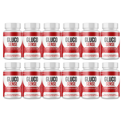 Glucosense Healthy Blood Circulation Support Supplement 60 Capsules