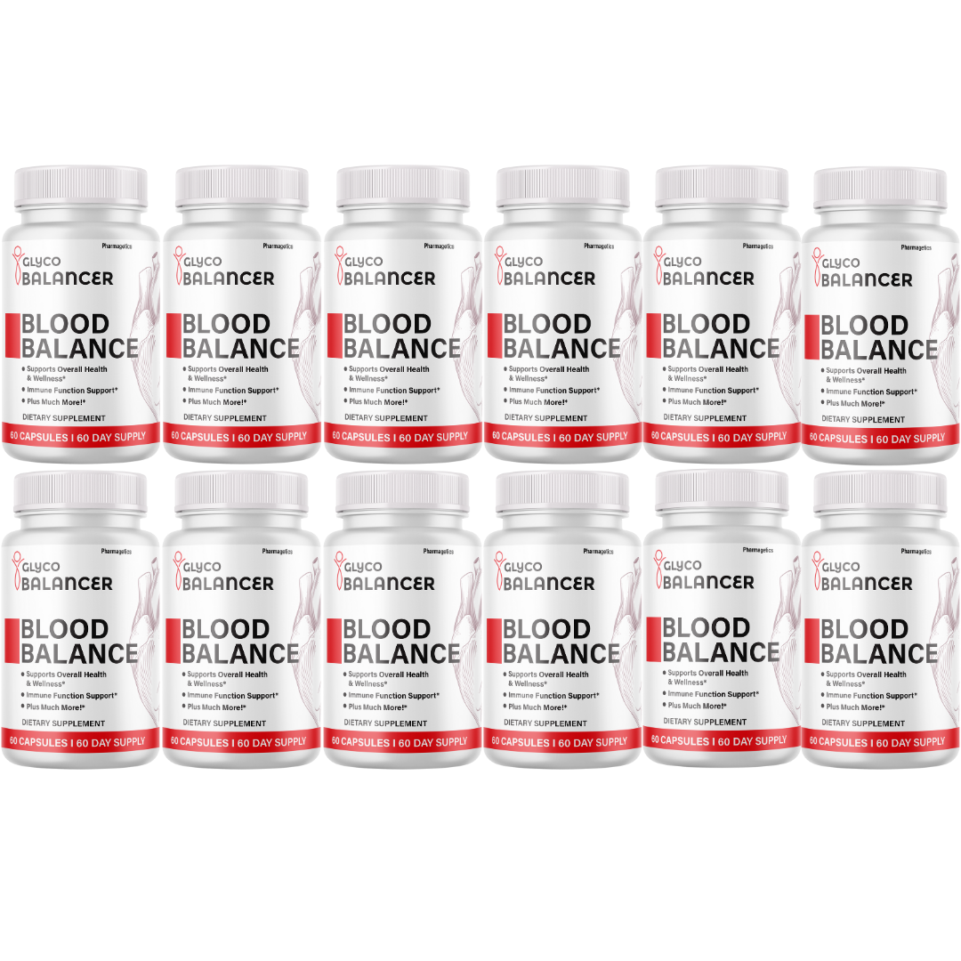 Glyco Balancer Glycogen Control for Blood Pressure + Sugar Support  60 Capsules
