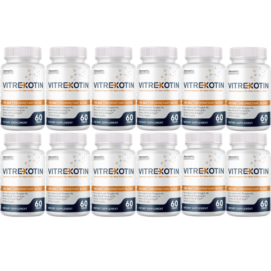 Vitrexotin Advanced Support For Male Virility & Vitality 60 Tablets