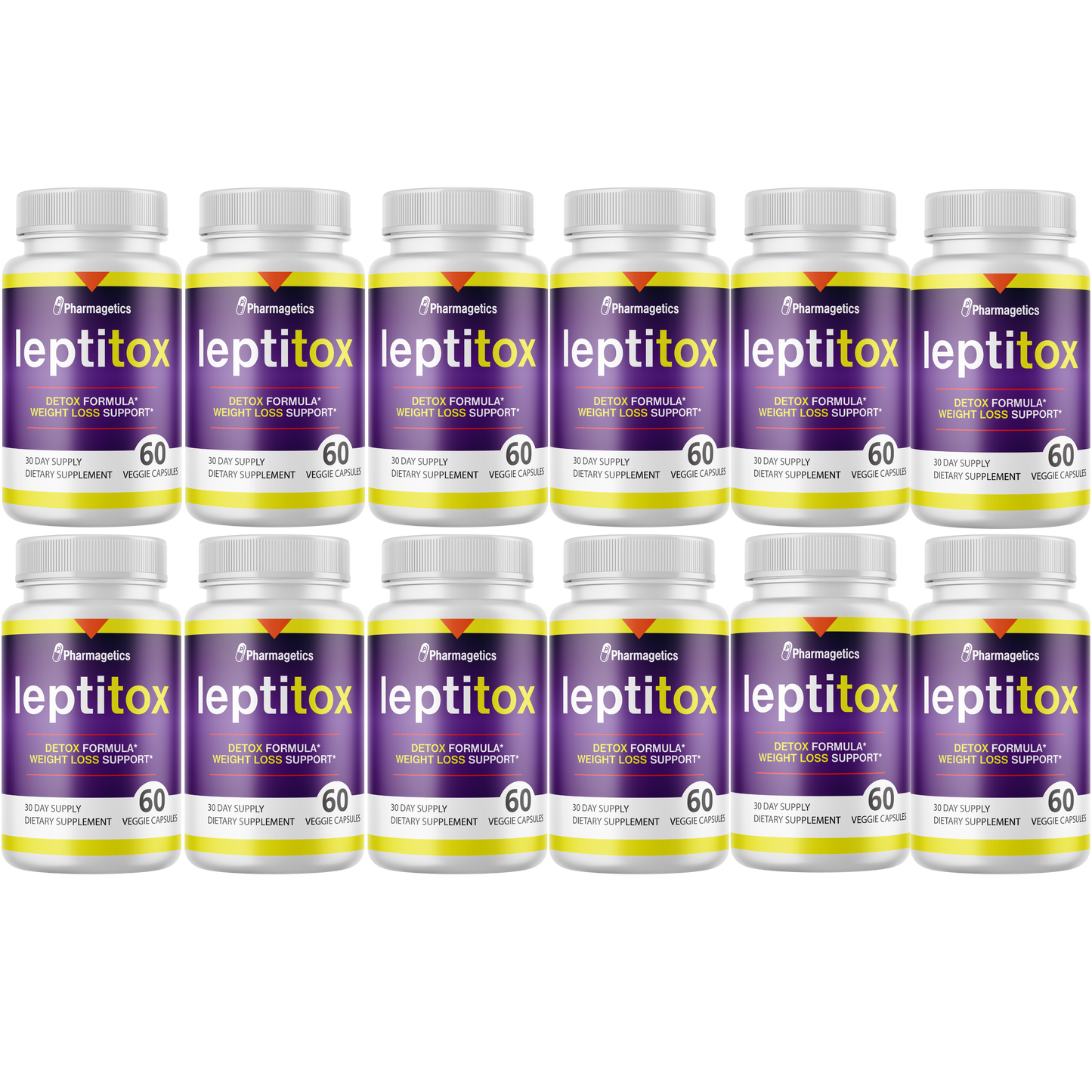 Leptitox Detox Formula Weight Loss Support Supplement 60 Capsules