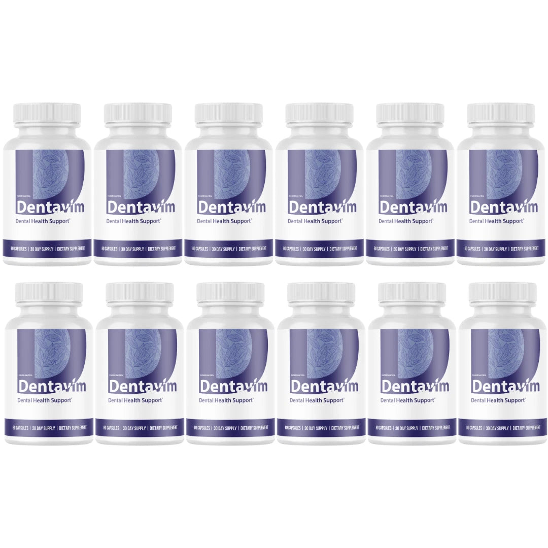 Dentavim Advanced Dental Support for Healthy Teeth and Gums 60 Capsules