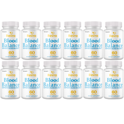 Revra Blood Balance Support, Blood Health Supplement 60 Capsules