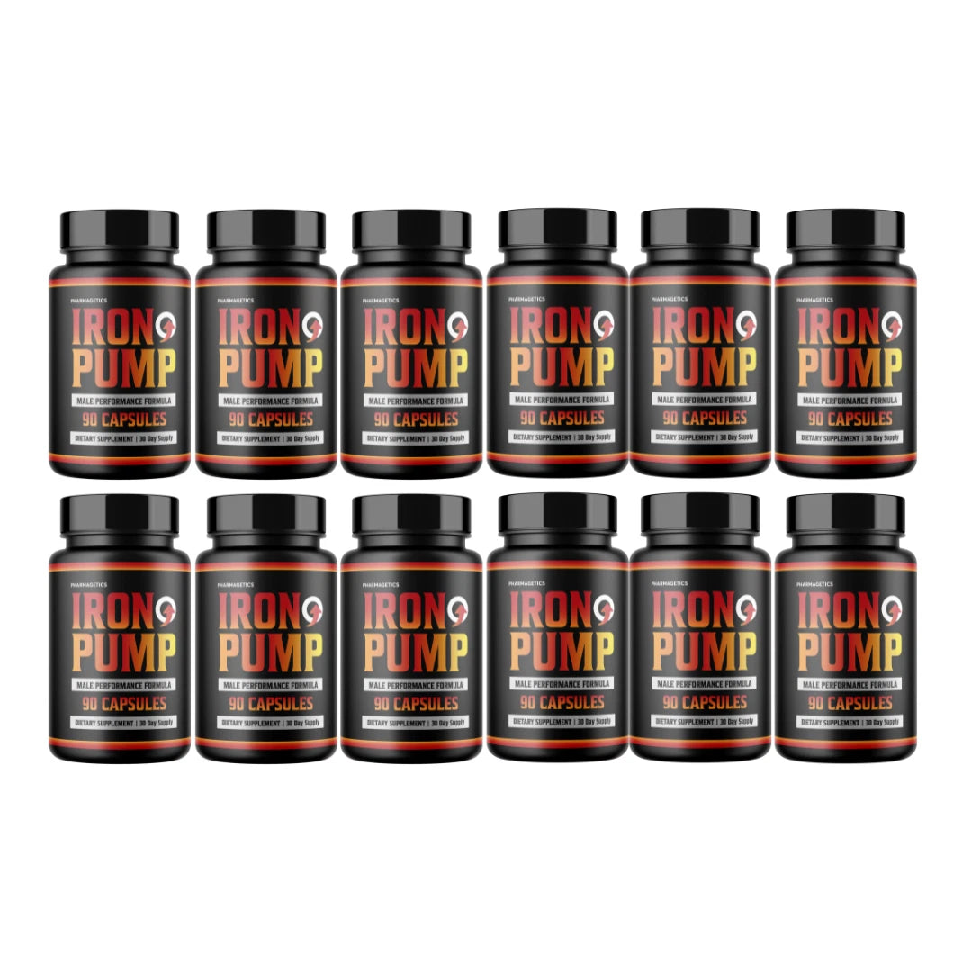 Iron Pump Male Performance Formula - 90 Capsules