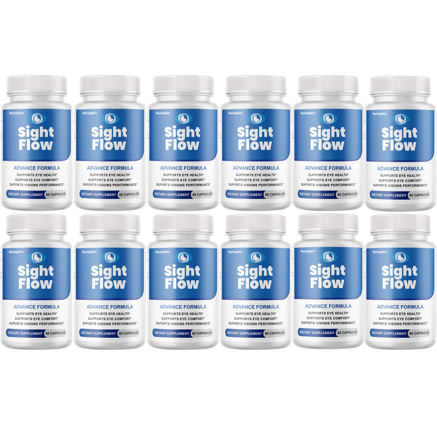 Sight Flow For Eye Health Formula, Eye Comfort Support 60 Capsules