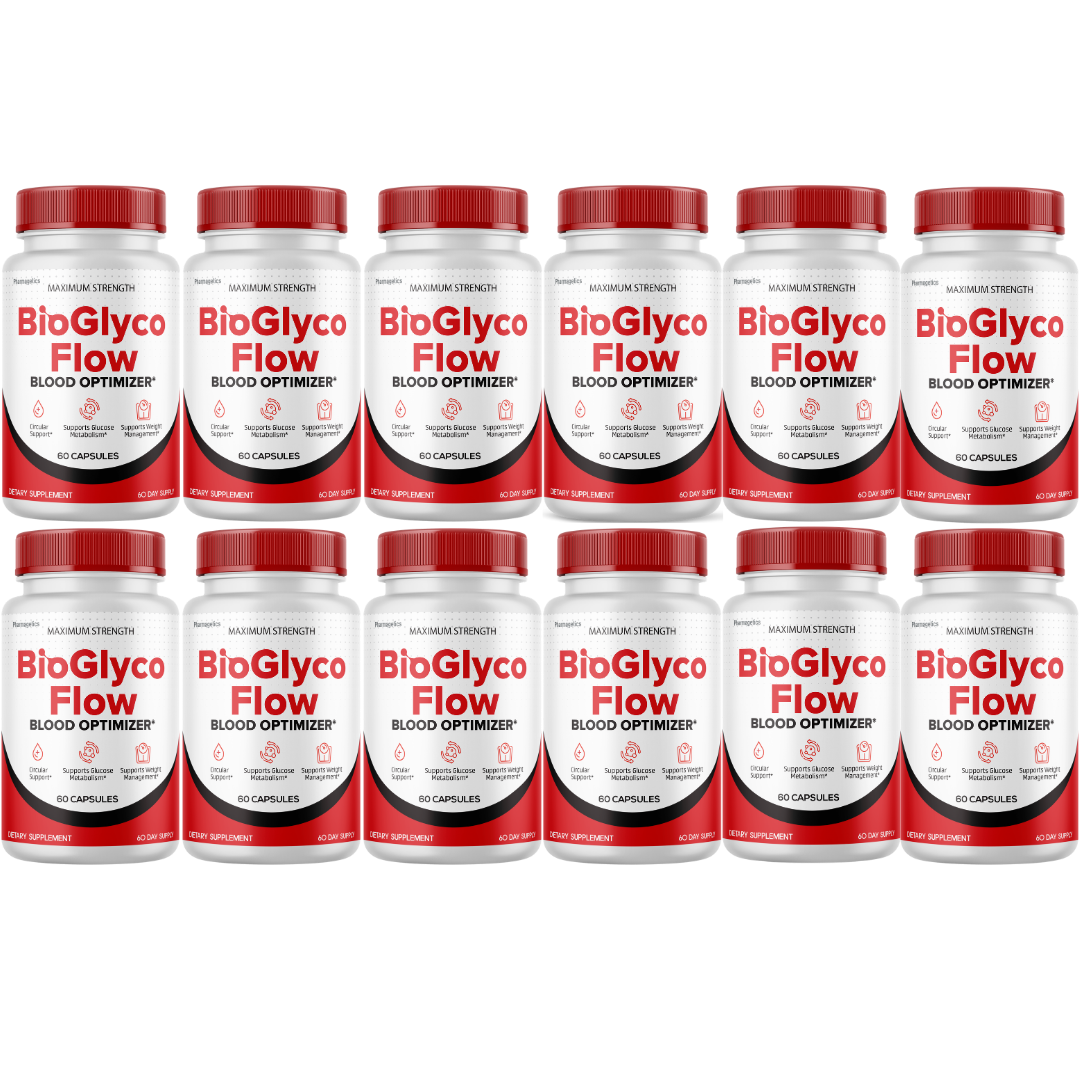 BioGlyco Flow Advanced Blood Support Supplement Flow 60 Capsules