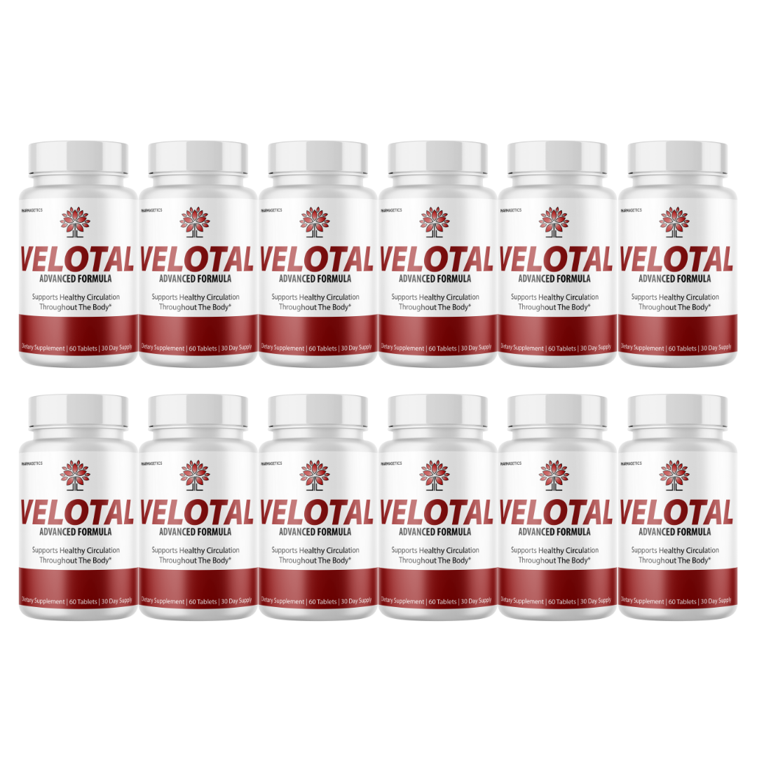 Velotal Supports Healthy Circulation, Advanced Formula 60 Tablets