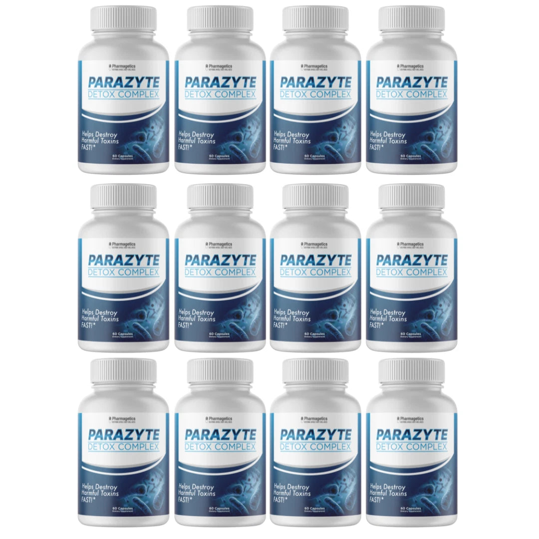 Parazyte Detox Complex Powerful Parasite Cleanse 60 Capsules