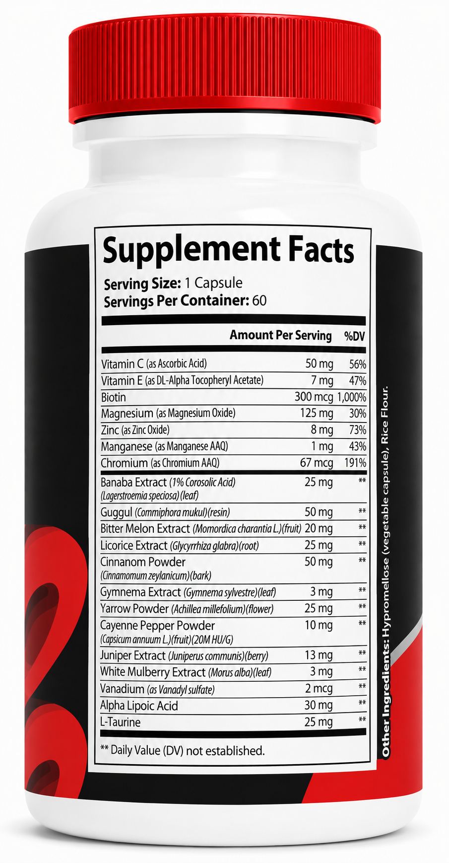 Blood Pril (2 Pack) Premium Multi-Ingredient Daily Wellness Formula with Vitamins, Minerals & Botanical Extracts, Alpha Lipoic Acid, Gymnema, Banaba, Cinnamon, White Mulberry & Chromium