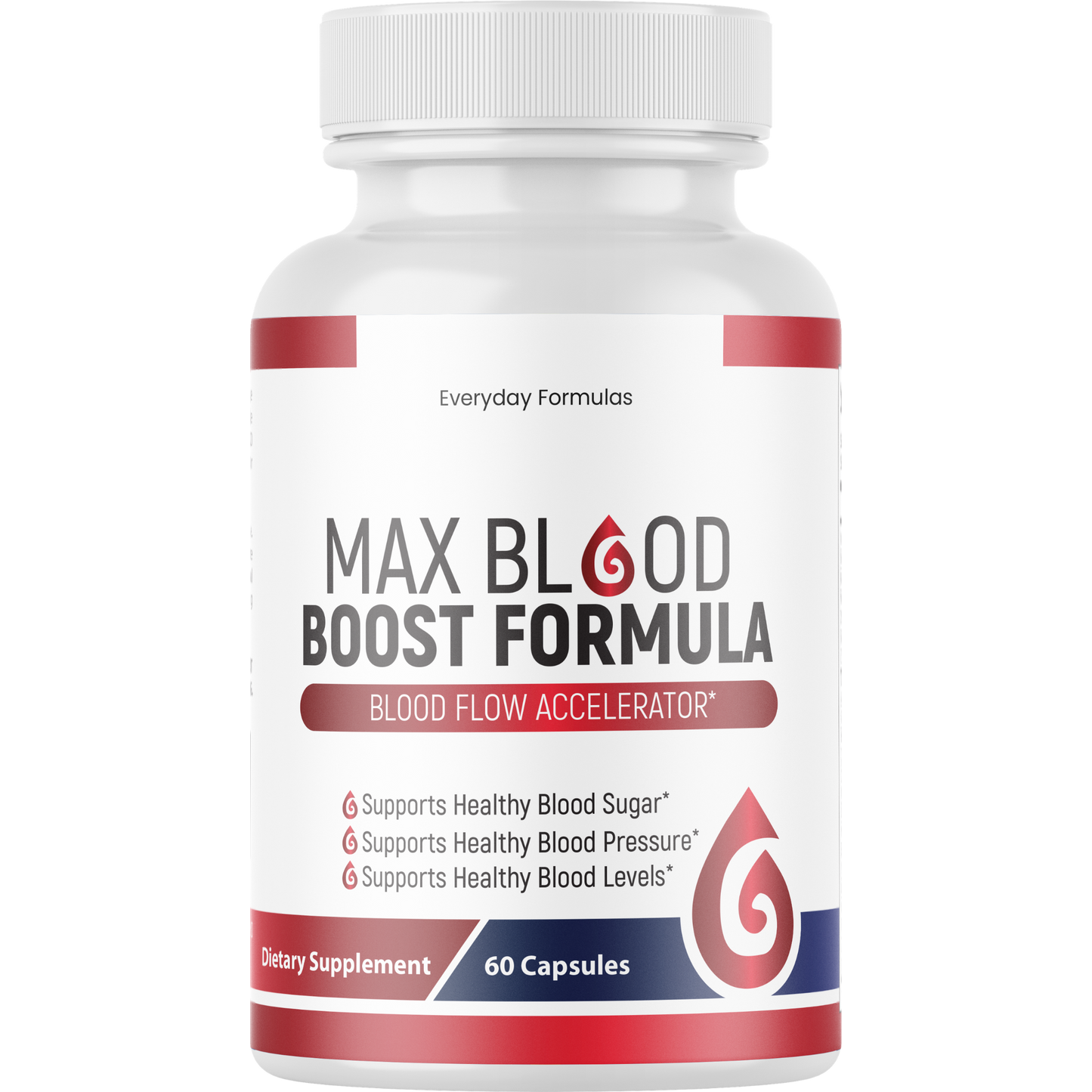 Max Blood Boost Formula Healthy Blood Sugar Supplement  60 Capsules