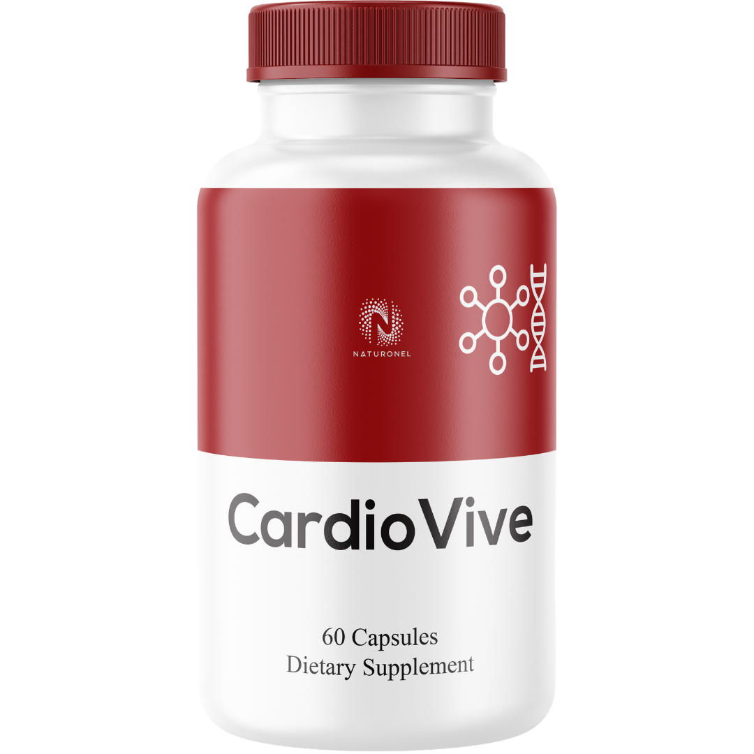 CardioVive – Daily Cardiovascular Wellness Supplement – Banaba, Cinnamon, Magnesium, Chromium & Zinc