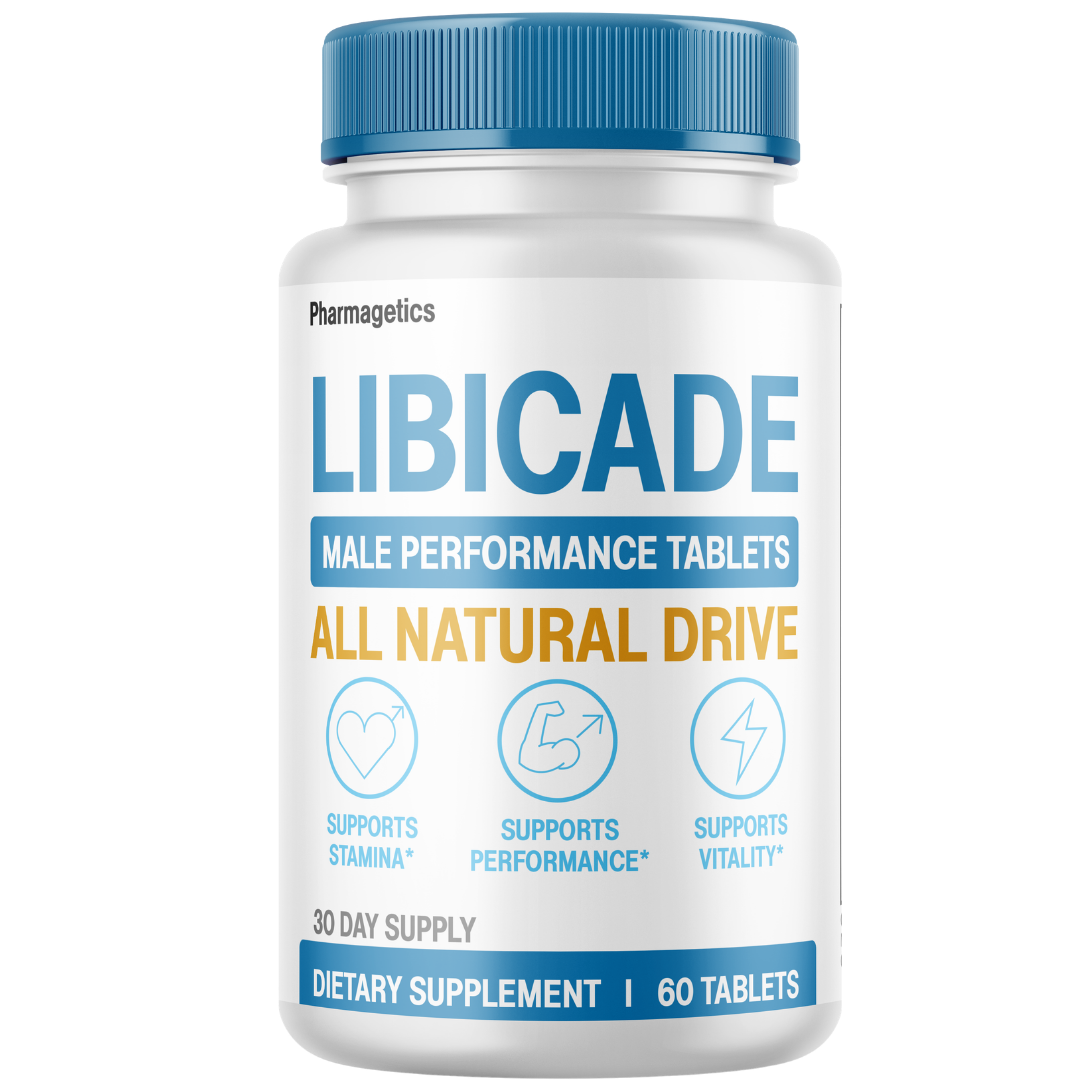Libicade Male Performance Supplement, Energy Support 60 Tablets