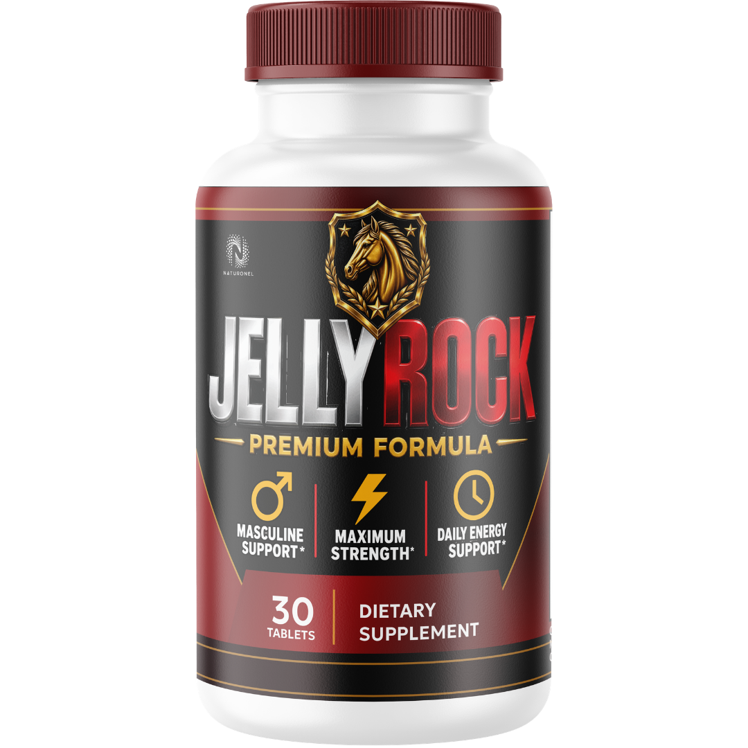 Jelly Rock Premium Men’s Formula – Longjack, Maca, L-Arginine, Ginseng & Zinc – Masculine, Strength & Daily Energy Support