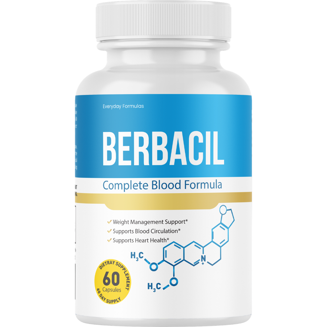 Berbacil Healthy Blood Circulation Support 60 Capsules