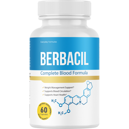 Berbacil Healthy Blood Circulation Support 60 Capsules