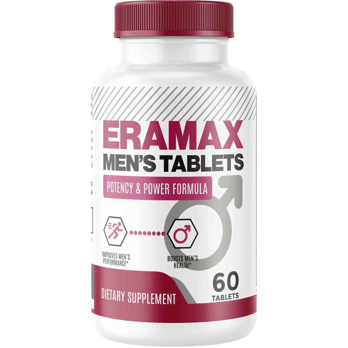 ERAMAX Men’s Performance Tablets – Potency & Power Formula with Longjack, Maca, L-Arginine, Ginseng, Zinc & Herbal Blend