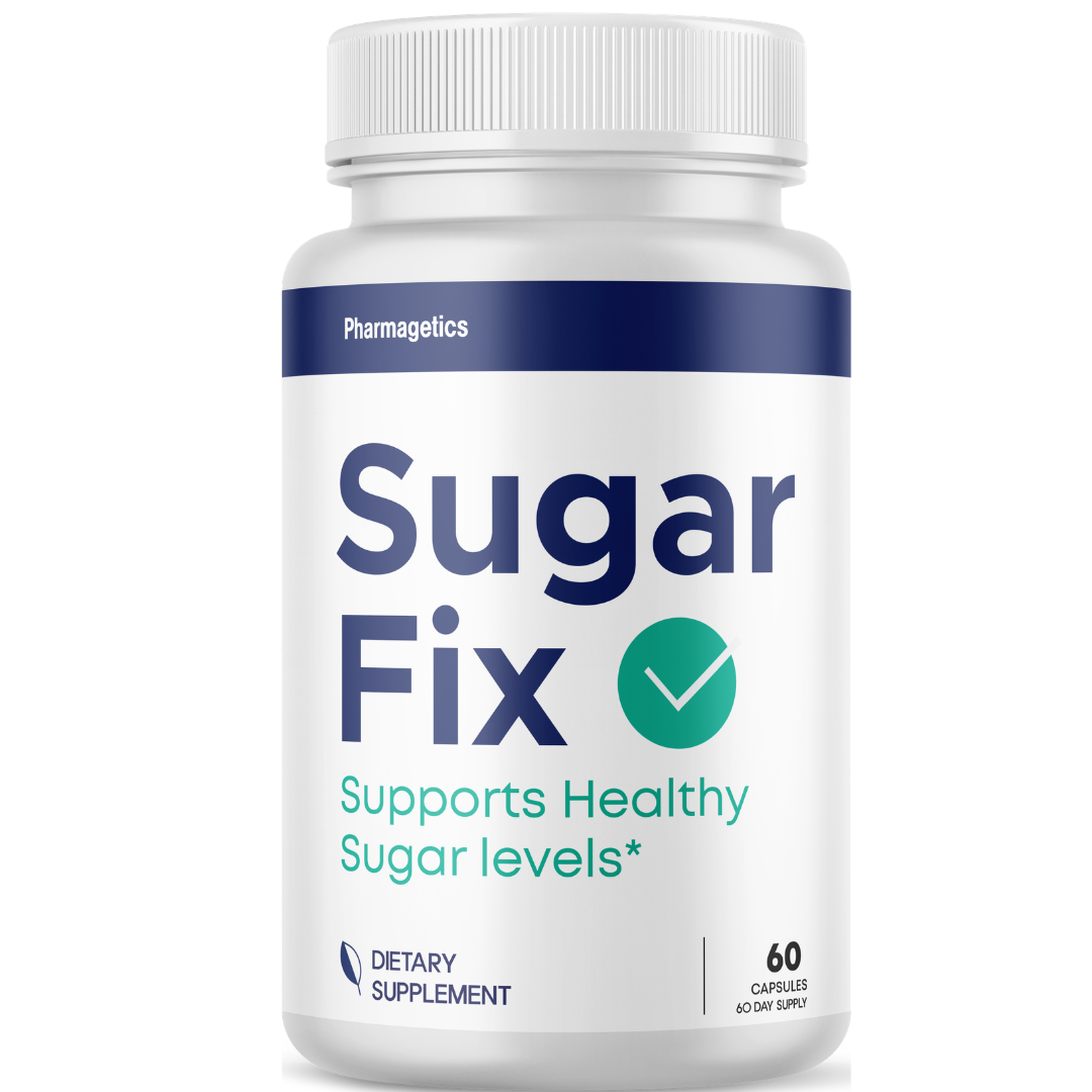 Sugar Fix Healthy Blood Sugar Support, Blood Sugar Formula 60 Capsules