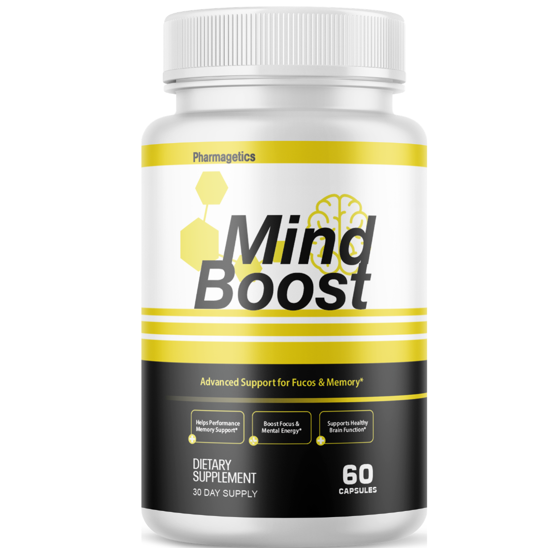 Mind Boost Brain Health Support Supplement 60 Capsules