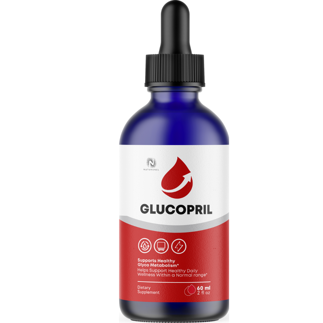 Glucopril Drops – Daily Metabolism Support Formula with L-Arginine, L-Glutamine & L-Tryptophan