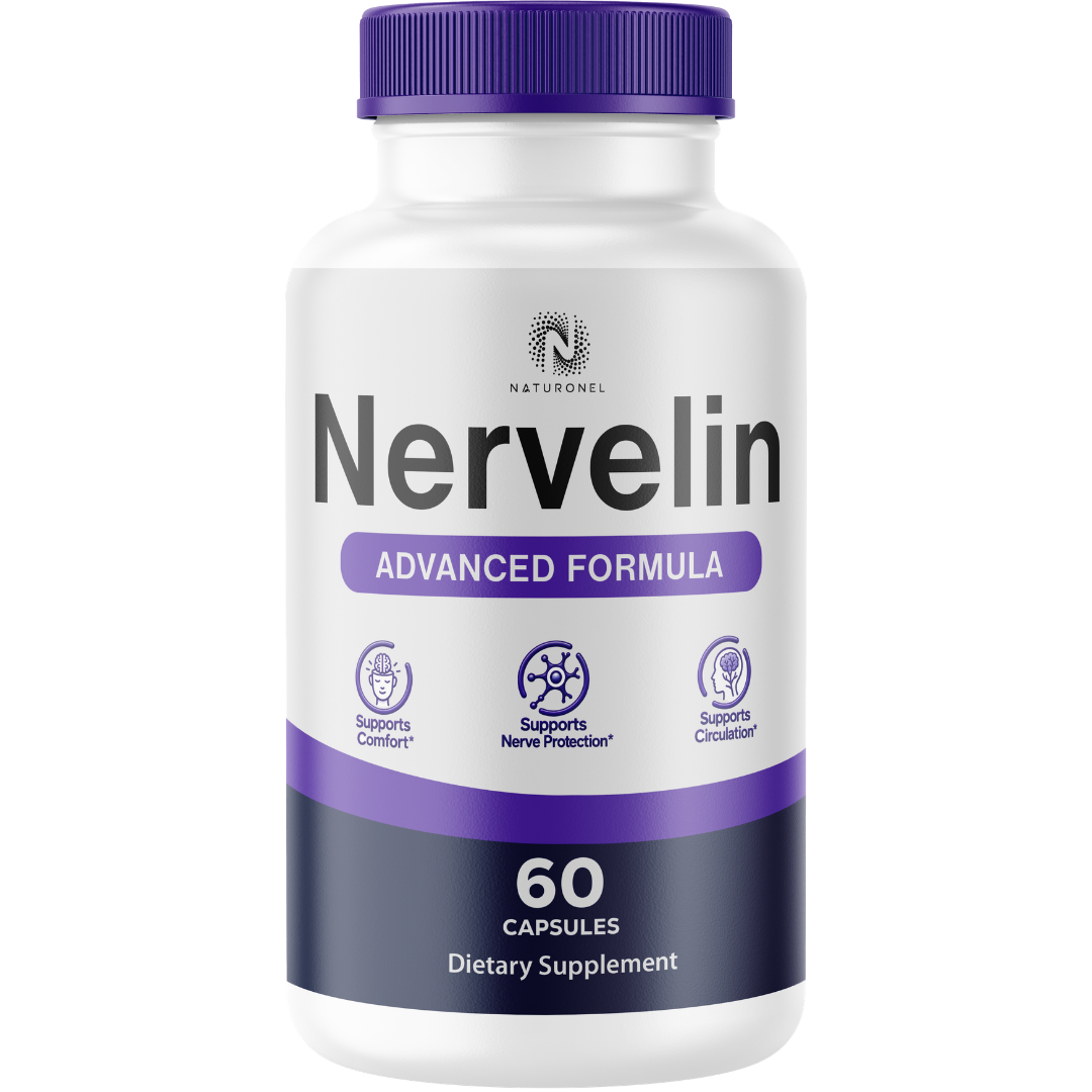 Nervelin Advanced Multi-Ingredient Formula – Turmeric, Glucosamine, Chondroitin, Boswellia, Ginger, MSM & Quercetin