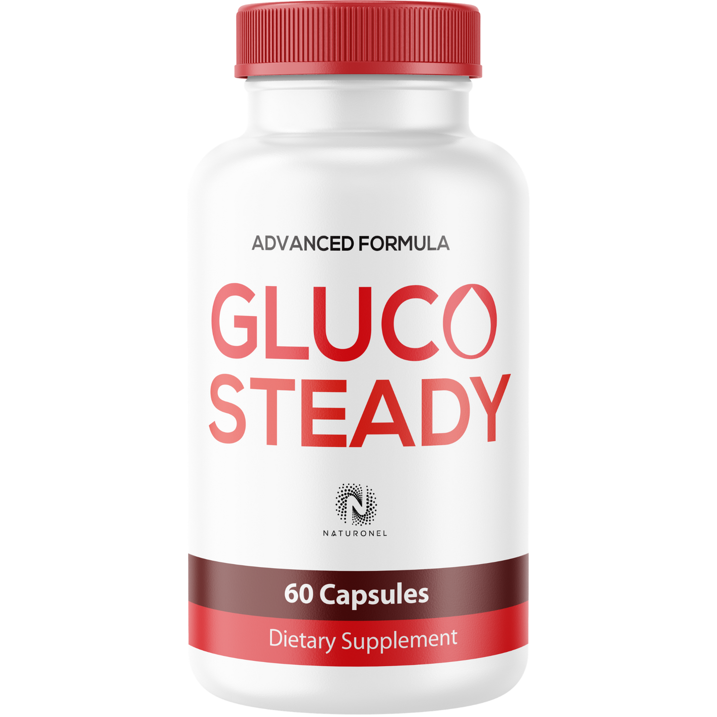 Gluco Steady Supplement – Advanced Blood Sugar Support Formula with Chromium, Cinnamon, Alpha Lipoic Acid, Banaba & Bitter Melon – Daily Metabolic Wellness