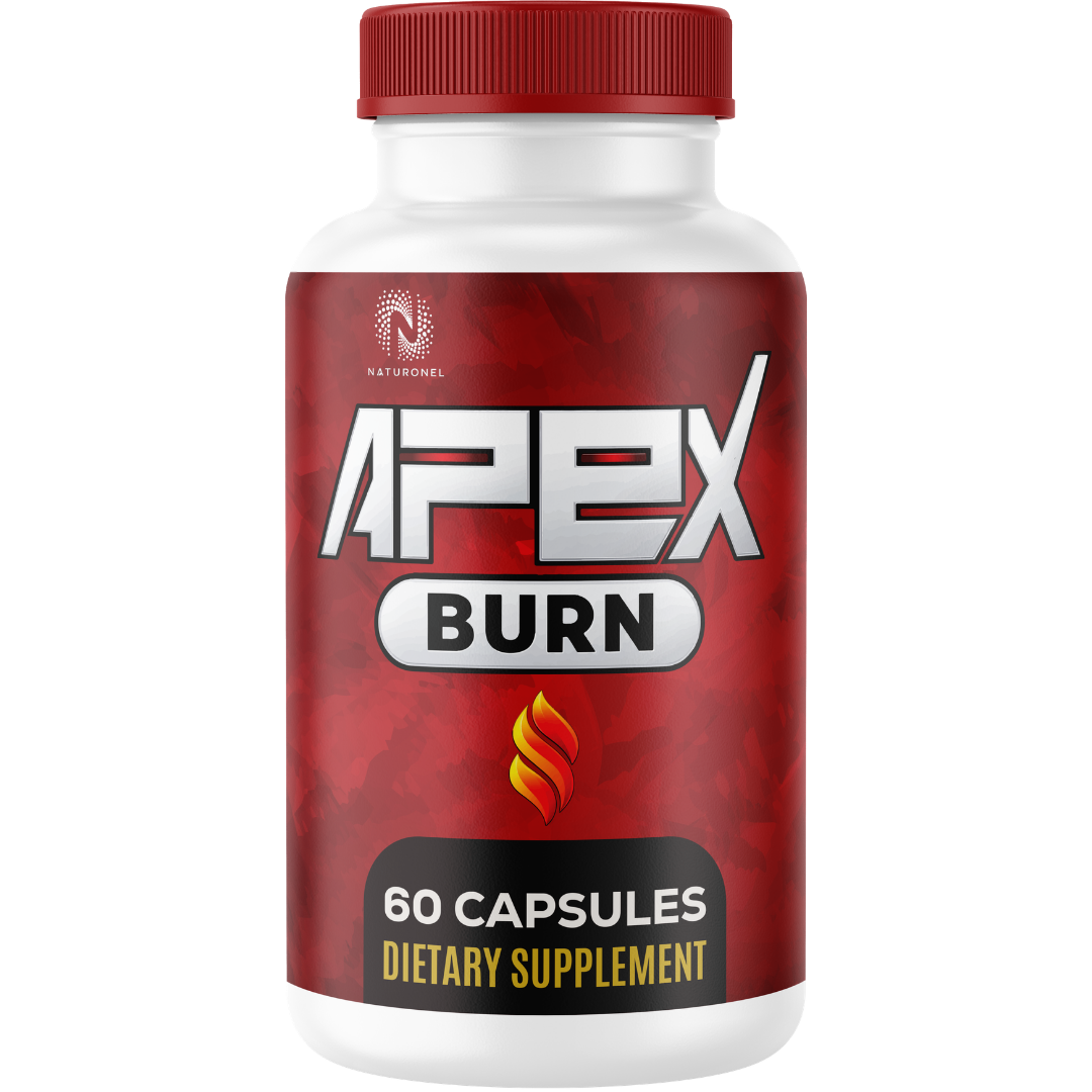 Apex Burn – Metabolism & Active Energy Support with Raspberry Ketones 500mg, African Mango 300mg & Botanical Blend