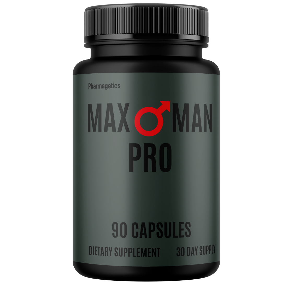 Max Man Pro Male Dietary Supplement, Male Health Support 90 Capsules