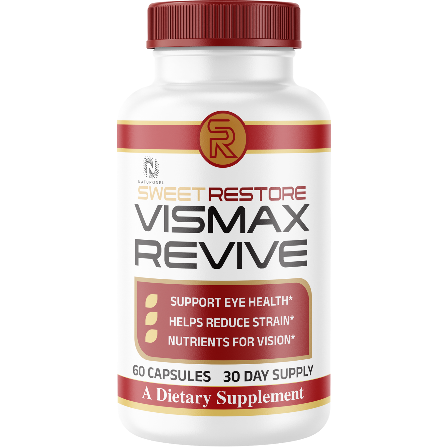 VisMax Revive Eye Health Supplement – Lutein, Zeaxanthin, Bilberry, Alpha Lipoic Acid, Vitamins A, C & E, Vision Nutrition Formula