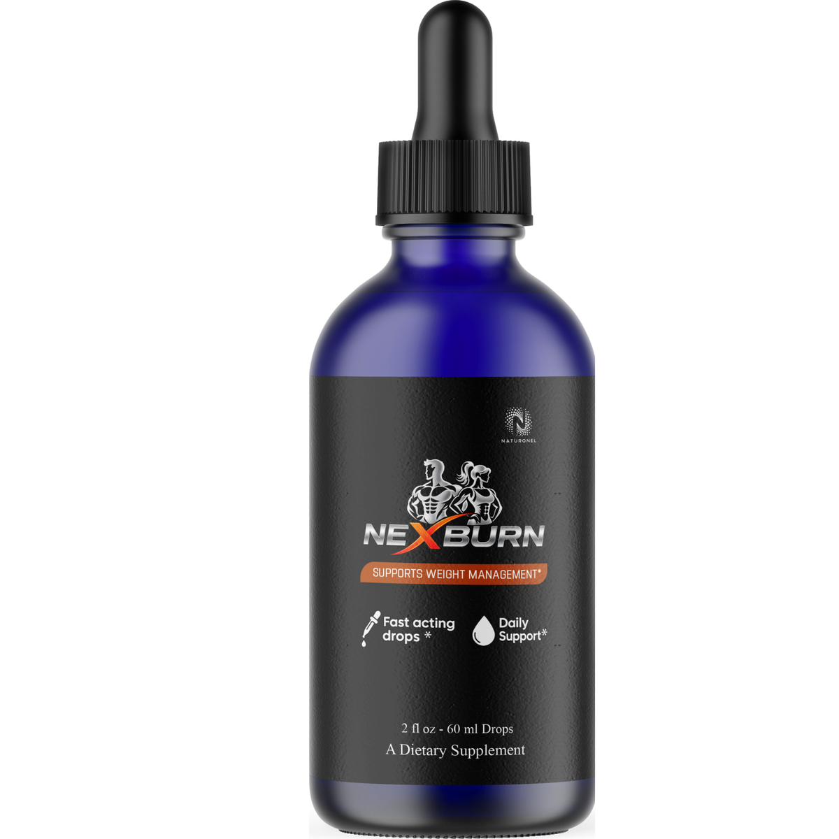 NEXBURN Weight Management Formula – Fast Acting Liquid Drops with Amino Acid Blend – Daily Support