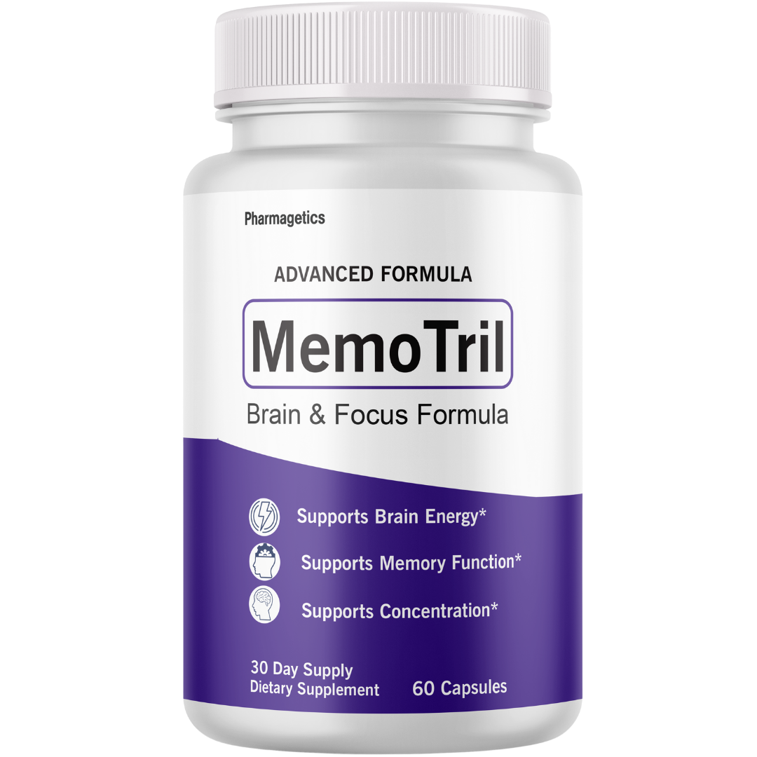 Memo Tril Brain Health Support Supplement 60 Capsules