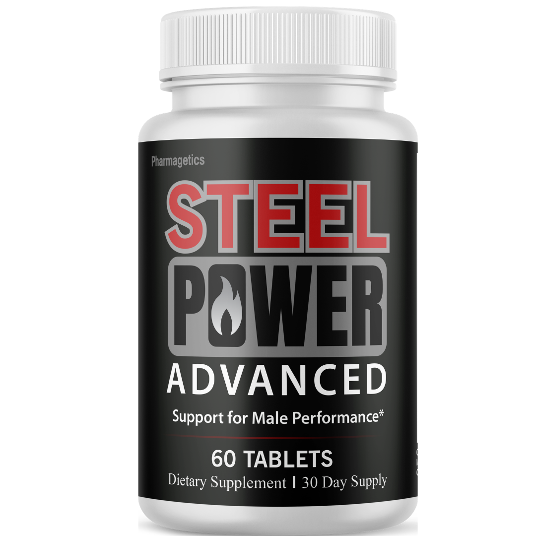Steel Power Advanced Male Health Support Supplement 60 Tablets