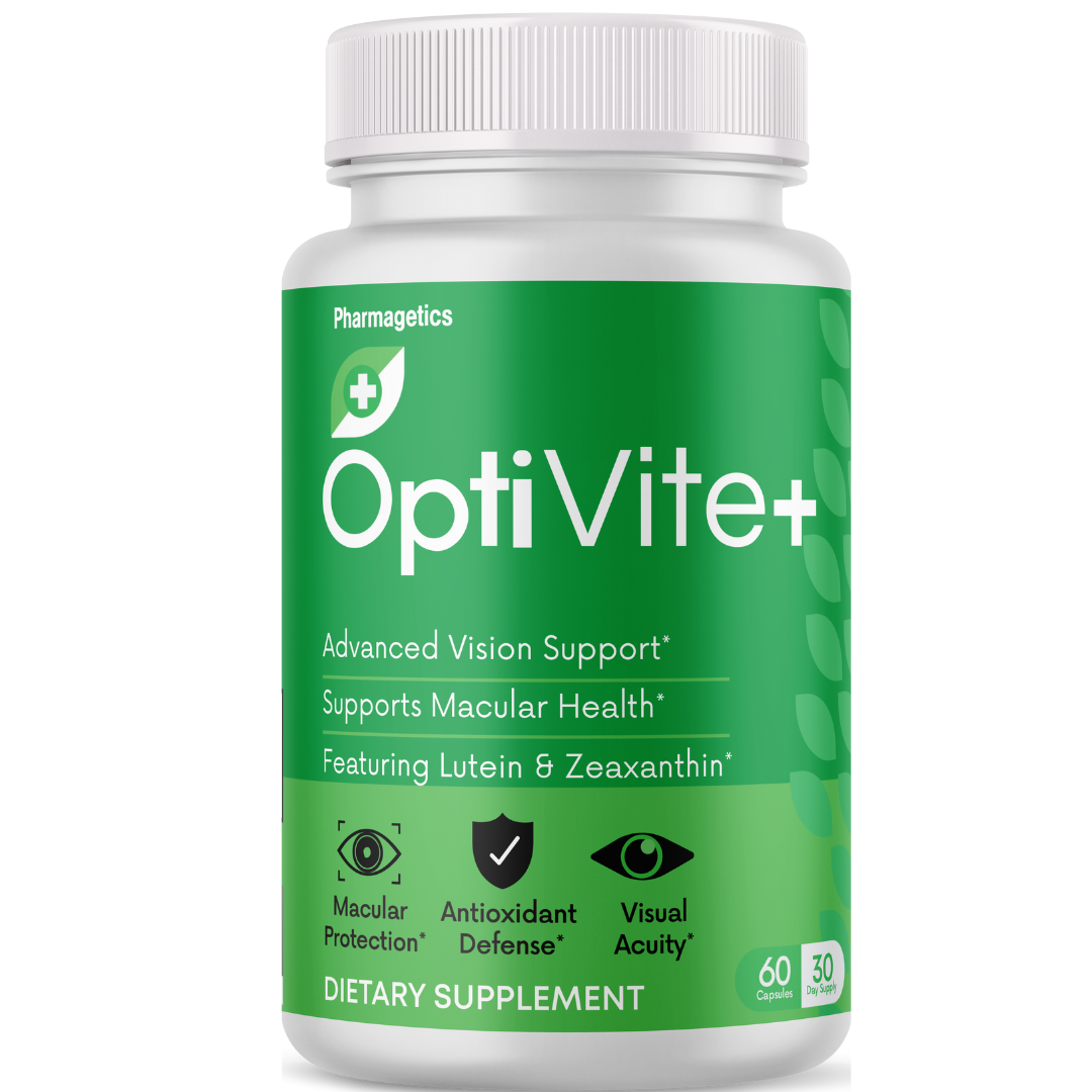 OptiVite+ Vision Support, Eye Health Supplement 60 Capsules