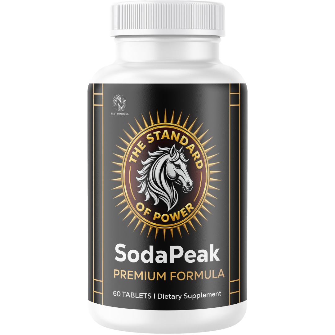 SodaPeak Premium Male Vitality Complex – 400mg Longjack, 250mg Maca Root, Ginseng, Zinc & L-Arginine