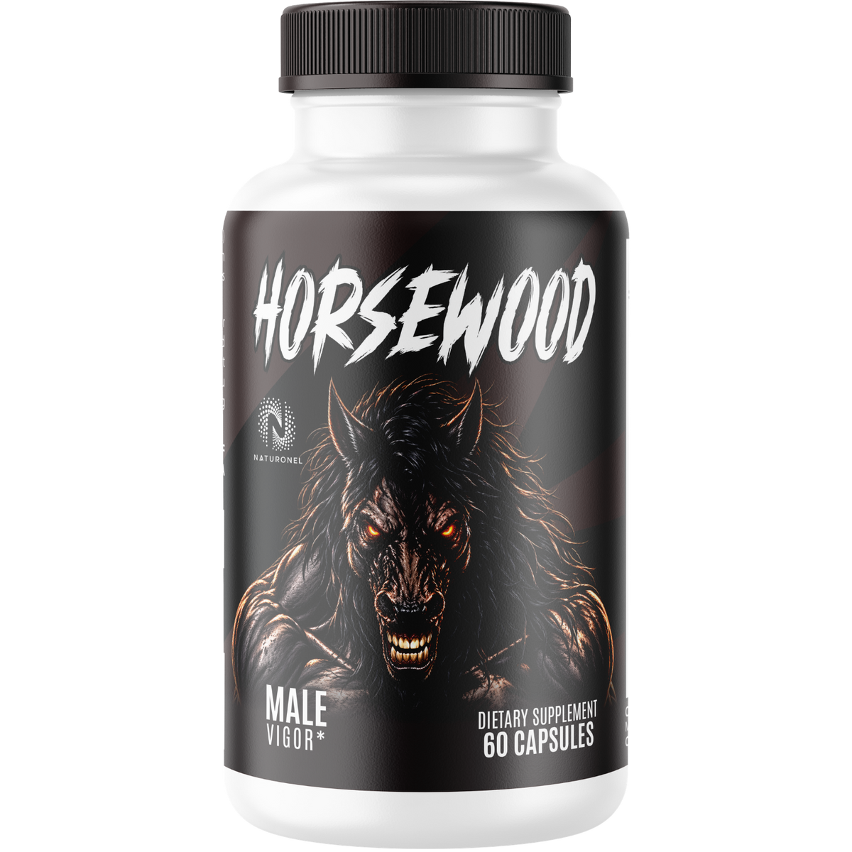 Horsewood Male Vigor Supplement – Longjack, Maca, L-Arginine, Ginseng & Zinc – Men’s Vitality, Stamina & Performance Support