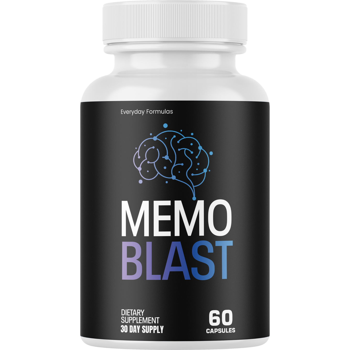 Memo Blast Brain Health Support Supplement 60 Capsules