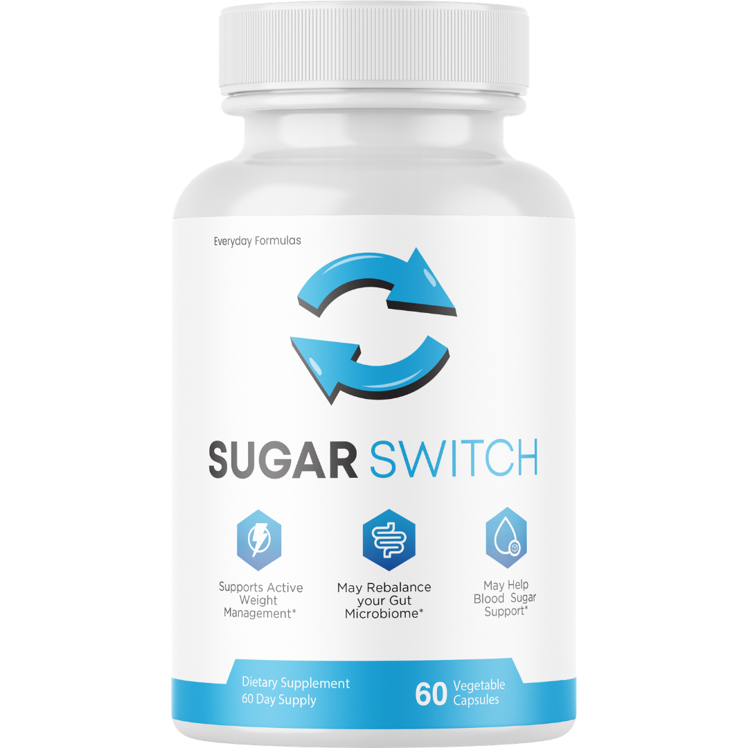 Sugar Switch Blood Sugar & Gut Health Support Supplement 60 Capsules