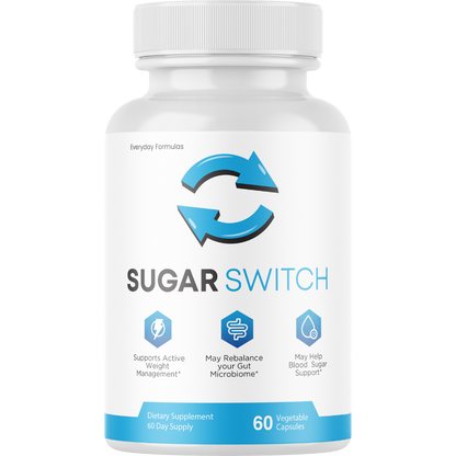 Sugar Switch Blood Sugar & Gut Health Support Supplement 60 Capsules