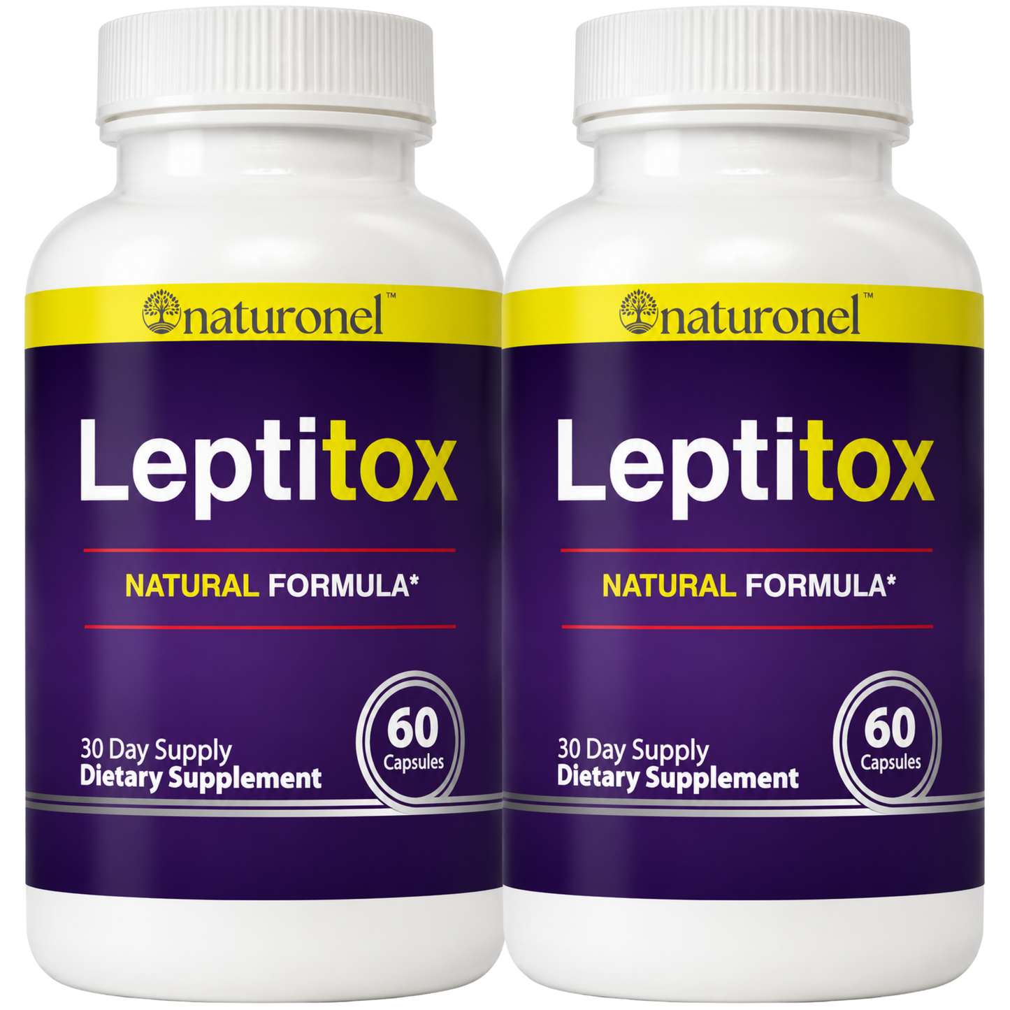 Leptitox Colon Cleanse & Gut Health Supplement – Herbal Digestive Support Formula with Psyllium Husk, Aloe Vera, Bentonite Clay & Probiotic – 60 Capsules