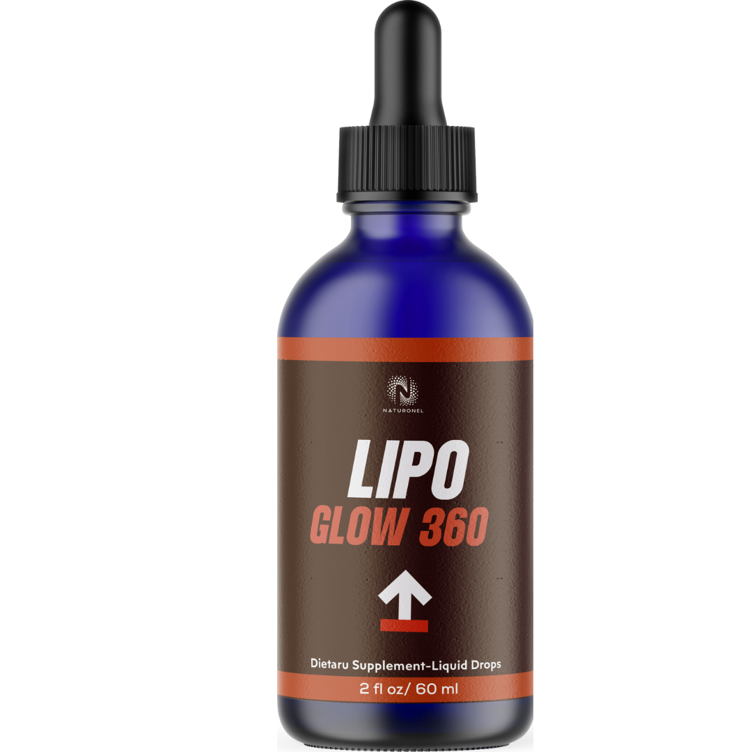 Lipo Glow 360 Drops – Advanced Liquid Amino Acid Formula – L-Arginine, L-Glutamine & L-Tryptophan