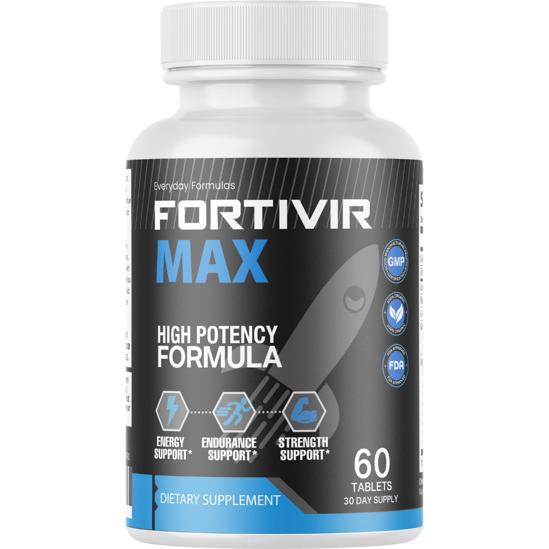 Fortivir Max High Potency Formula For Male Endurance Support 60 Tablets
